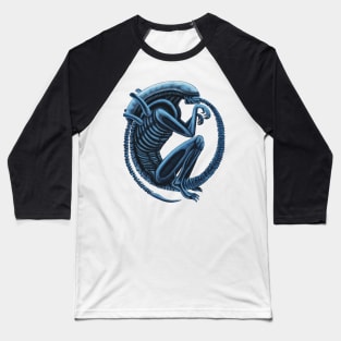 Sleeping Xenomorph Baseball T-Shirt